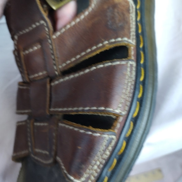 Vtg Dr Martens Men\'s Size 11  Platform Leather Sandals England Summer Wear main image 10